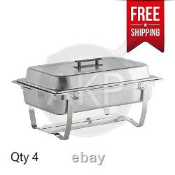 12 Pack 8qt Chafer Chafing Dish Sets Food Warmer Serving, Buffet & Catering NEW