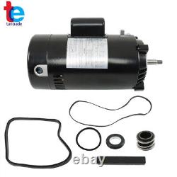 2HP 3450RPM withGO-KIT-3 Pool Pump Motor Kit SP2615X20 UST1202 For Super Pump