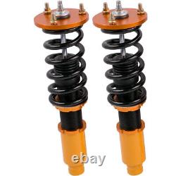 4x Coilovers Suspension Strut Kit + 6 x Rear Camber Arms For Honda Accord 08-12