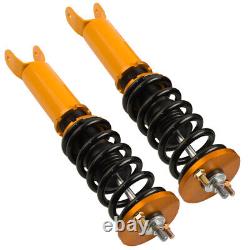 4x Coilovers Suspension Strut Kits + 6 x Rear Camber Arms For Honda Accord 08-12