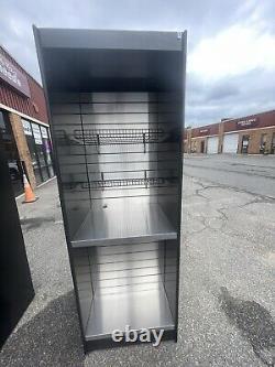 ASMMS272KS All-State Micro Market Kiosk/Stand Kit- Stainless, 78 x 27 x 12