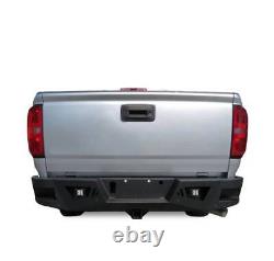 Black Horse Armour HD Rear Bumper Kit Bk Fits 15-22 GMC Canyon Excludes ZR2