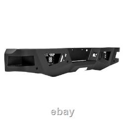 Black Horse Armour HD Rear Bumper Kit Bk Fits 15-22 GMC Canyon Excludes ZR2