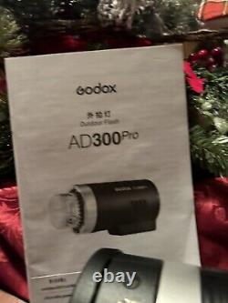 Brand New Godox AD300Pro TTL Kit Witstro All-in-One Outdoor Flash! NEW OPEN BOX