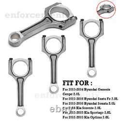 Crankshaft & 4 Connecting Rod Kit FIT 2013-16 Hyundai Santa Fe 2.0L Kia Sorento