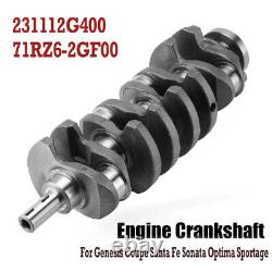 Crankshaft & 4 Connecting Rod Kit FIT 2013-16 Hyundai Santa Fe 2.0L Kia Sorento
