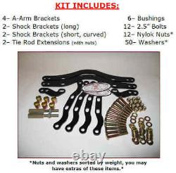 E-TON Viper 90 or 50 A-arms & Shocks ATV +6 inch Widening Kit
