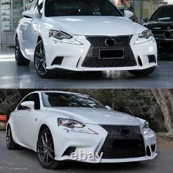 For 2006-2013 Lexus IS250 IS350 Conversion to 14+ F-Sport Front Bumper FOG Light