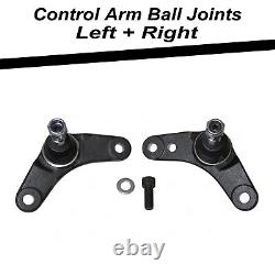 Front Lower Control Arms w Bracket Bushings Ball Joints Tie Rod Kit 10p for Mini