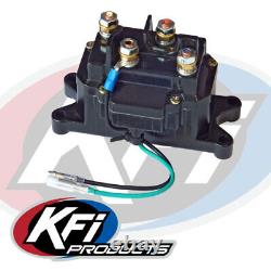 KFI Winch Kit 4500 lb Wide For John Deere Gator XUV 865M ALL (Steel Cable)