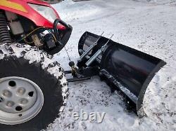 KYMCO MXU 50 inch Snow Plow Kit with a Snow Plow Mount