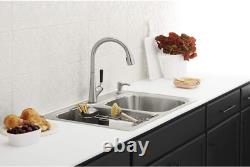 K-R75791-2PC-NA All-In- One-Kit Kitchen Sink, Brushed Stainless