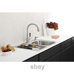 Kohler K-R75791-2PC-NA All-In- One-Kit Kitchen Sink Brushed Stainless
