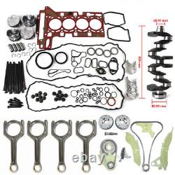N20 Engine Rebuild Kit 2.0T Crankshaft / Rods / Timing Chain / Pistons For BMW