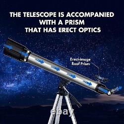 NEW? 234X 60MMx700MM STAINLESS STEEL ADJUSTABLE Telescope ALL-IN-1 KIT TRIPOD