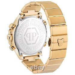 Philipp Plein Men's Wrist Watch PWFAA0621 The GOAT Gold Coloured, Digital, Alarm