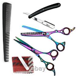 ROAR Professional Barber Hair Cutting Thinning Scissors Shears Hairdressing Kits