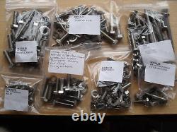 ROVER V8 ENGINE REBUILD BOLT KIT, STAINLESS STEEL ALL YEARS and models to suit