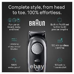 Series 9 9440 All-In-One Style Kit 13-In-1 Trimmer for Men with Precision Bear