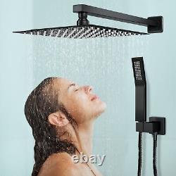 Shower Rain Shower Faucet System Kit All Stainless Steel Faucet Rain &Waterfall