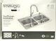 Sterling Southhaven All-in-One Sink Kit, Sink, Faucet, + Strainers, Silver