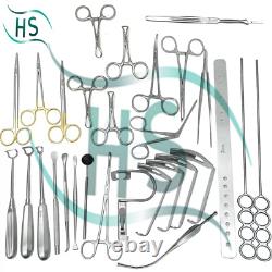 Tonsillectomy Set and Adenoidectomy Surgical Instruments Kit Reusable premium +A