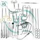 Tonsillectomy Set and Adenoidectomy Surgical Instruments Kit Reusable premium +A