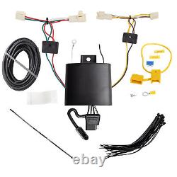 Trailer Tow Hitch For 19-24 Toyota RAV4 Package with Wiring Draw Bar Kit + 2 Ball