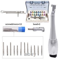 Universal Prosthetic Restoration Hand Driver Kit Dental Implant Handle Tools USA